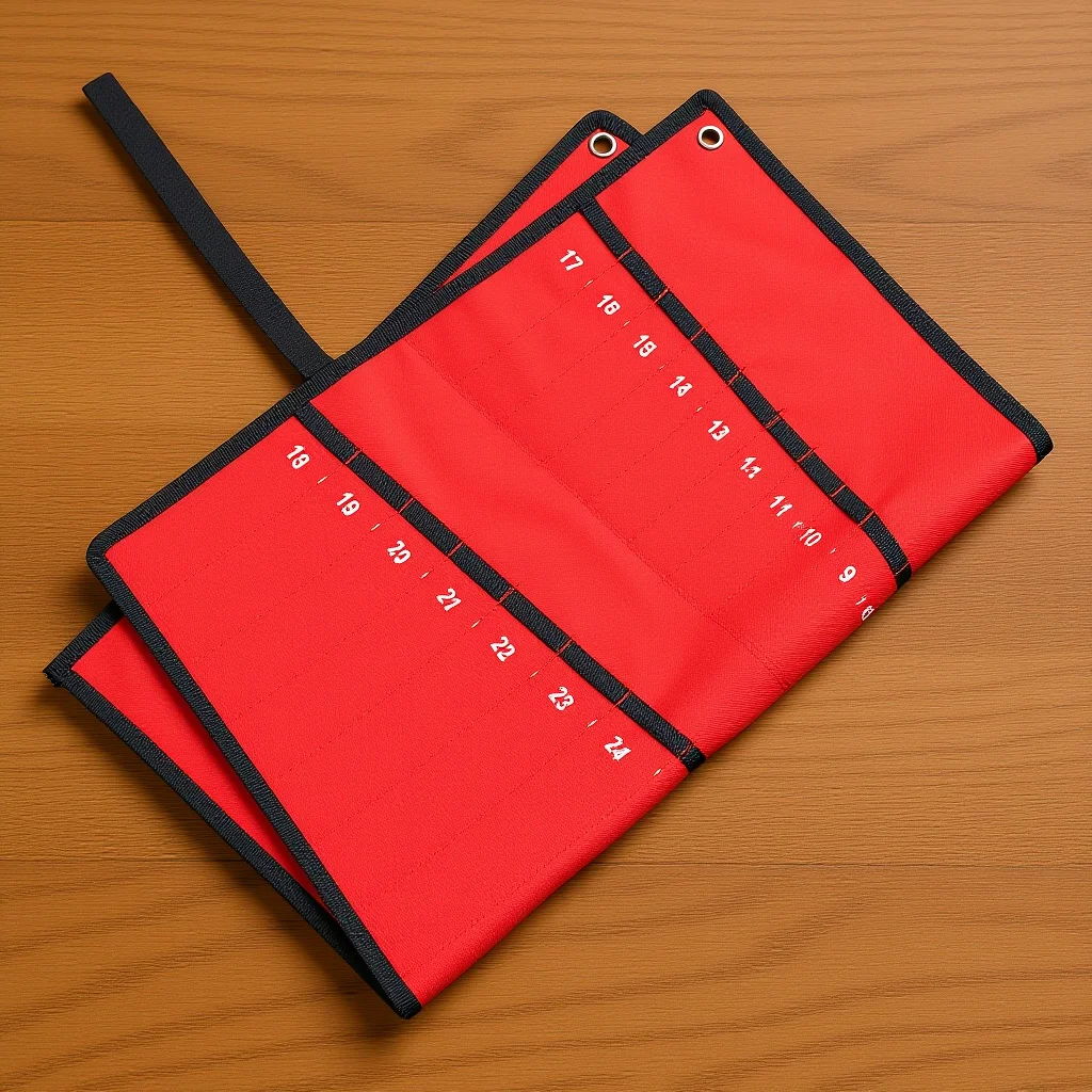 Durable Canvas Tool Bag Multi Functional Pouch Portable Storage Organizer Wrench Kit Repair Pouch Set Handy Tool Carrier