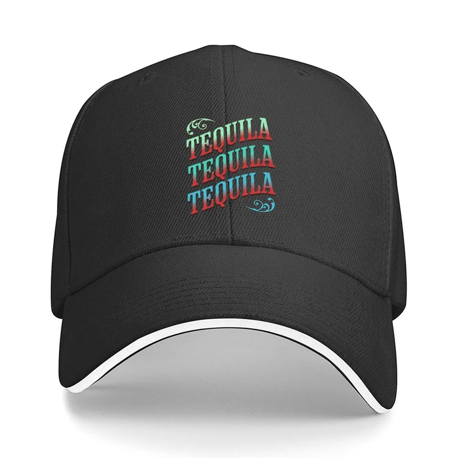 

Tequila Tequila Tequila Lovers Drinking Design Baseball Cap Rave Golf Hat Luxury man cap Trucker Cap Woman Hats Men's