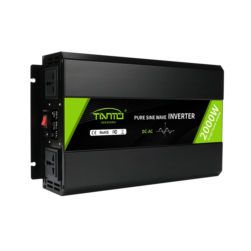 Tianmo Power Inverter 2000 W 4000 W 12 V To 230 V Current Converter Pure Sine Wave Car Voltage DC To AC For Caravan Car