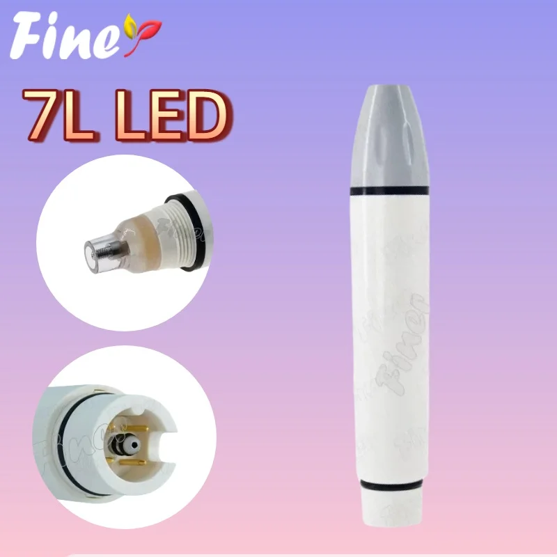 

Finer Dental Ultrasonic Piezo Scaler Handpiece LED Ultrasonic Scaler Handle 7L for SATELEC DTE