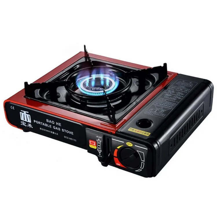 アウトドアクッキングストーブ防風キャンプピクニックガスストーブポータブルガス炊飯器ストーブ