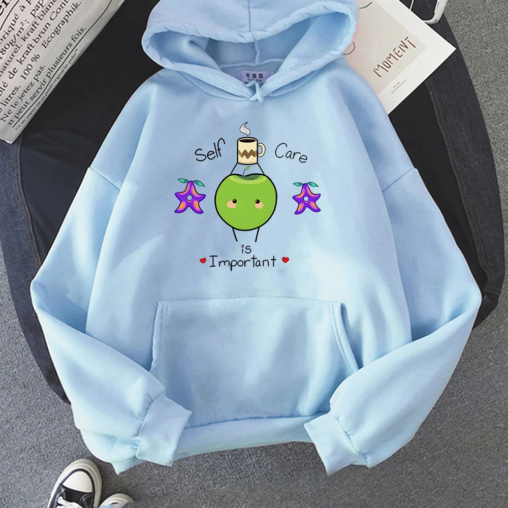 Sudadera con capucha con estampado de Junimo, ropa informal con gráfico de Stardew Valley, ropa deportiva Popular de otoño, sudadera cómoda de lana