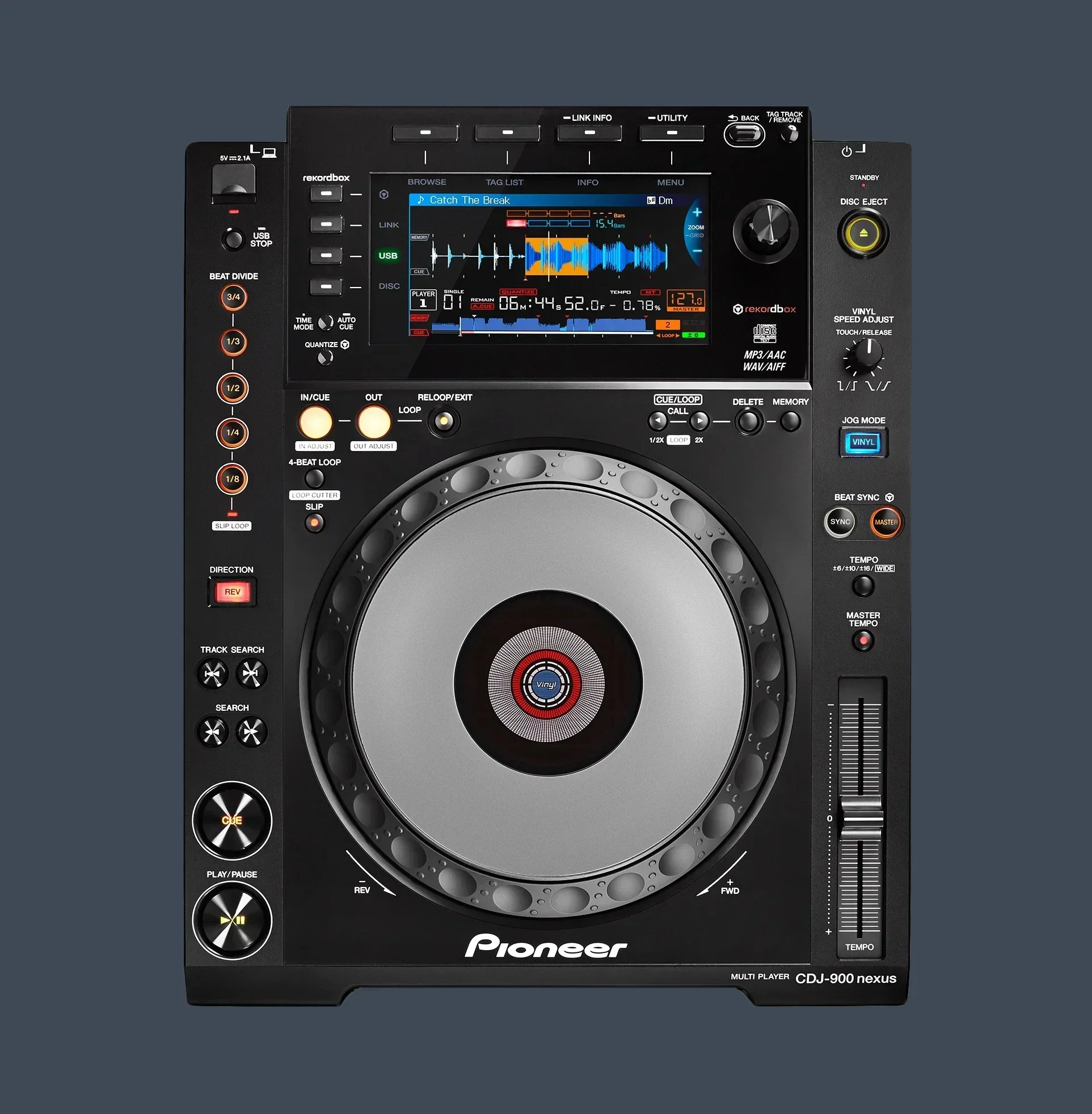 شحن سريع على مشغل DJ متعدد الأداء CDJ-900NXS #1