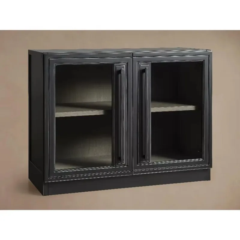 Modern style solid wood TV cabinet, high-end small size console