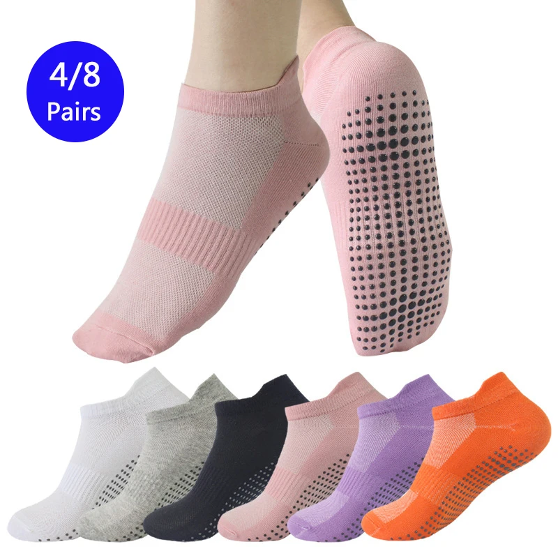 4/8 Pairs Yoga Sock… - image