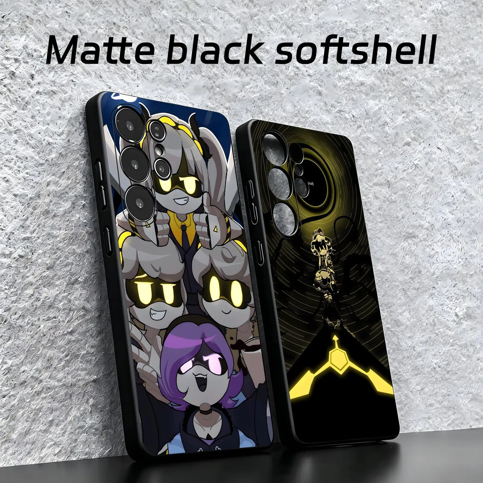 Game Murder Drones  Phone Case For Samsung S26 S25 S24 S23 S22 S21 S20 Ultra Note20 Soft black Shockproof Cover