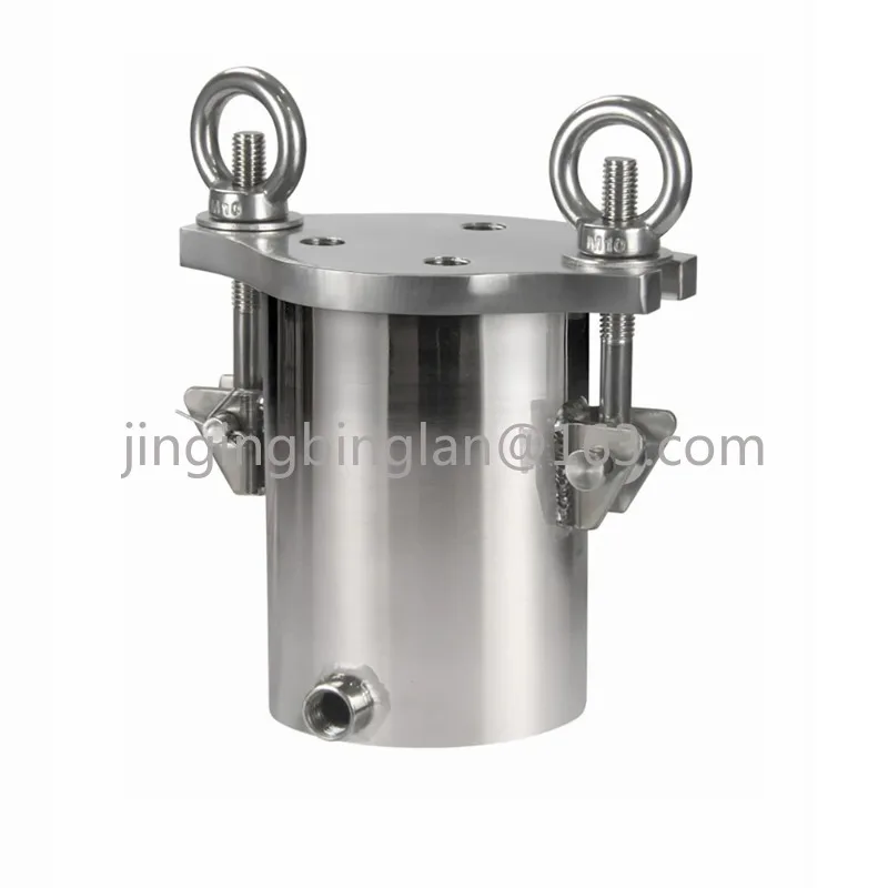 304 Stainless Steel Glue Dispensing Machine Pressure Tank 0.5L Storage Barrel with Pressure Regulating Valve