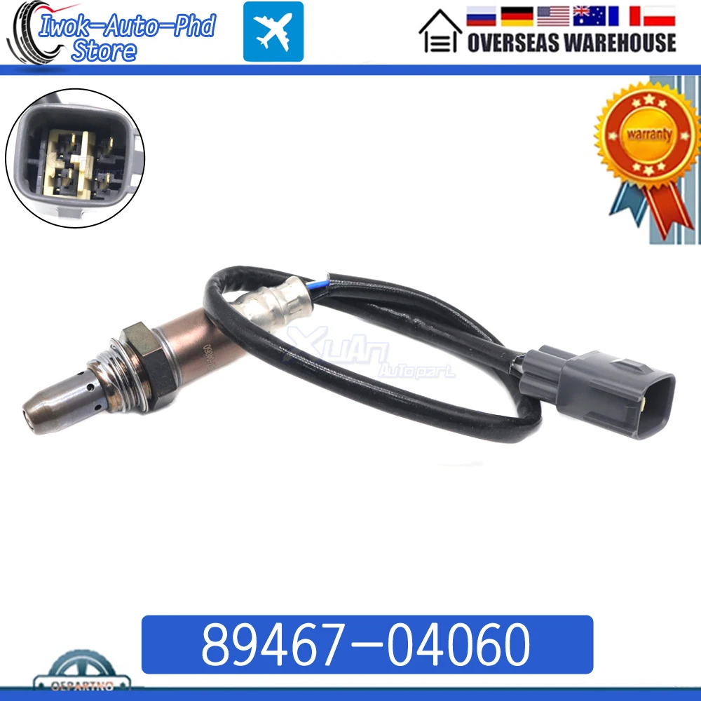 

89467-04060 Upstream Air Fuel Ratio Lambda O2 Oxygen Sensor for Toyota Sequoia Tundra 4Runner Tacoma For Lexus GX460 LX570