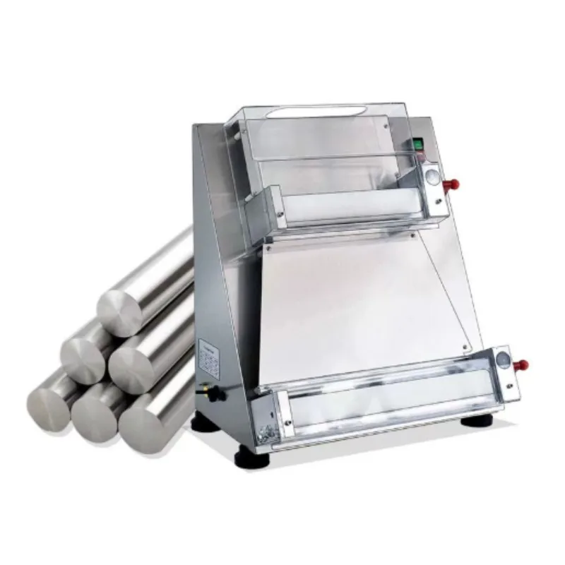 Stainless steel automatic 10-40cm/50-500g small pizza making dough roller type, tablet press