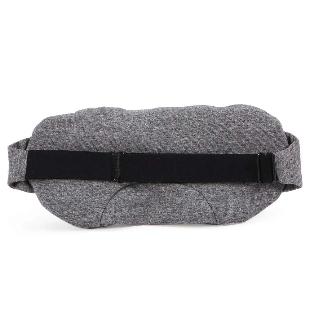 Durable Cotton Sleep Eye Mask Soft Texture Zero Pressure Eye Mask Light Blocking Adjustable Strap Sleeping Mask Long Flight