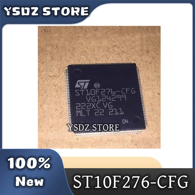 

1-5PCS/LOT ST10F276-CFG ST10F276 20X20X1.4MM QFP144 new car memory chips thin package in stock