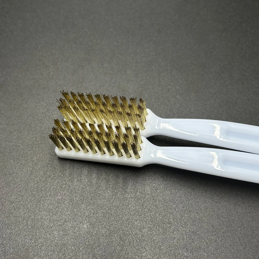 3D Printer Parts 5Pcs/lot 175mm Copper Wire Toothbrush Nozzle For 3D Printer Part MK8/CR10/Ender3 Nozzle Metal Cleaning Brush