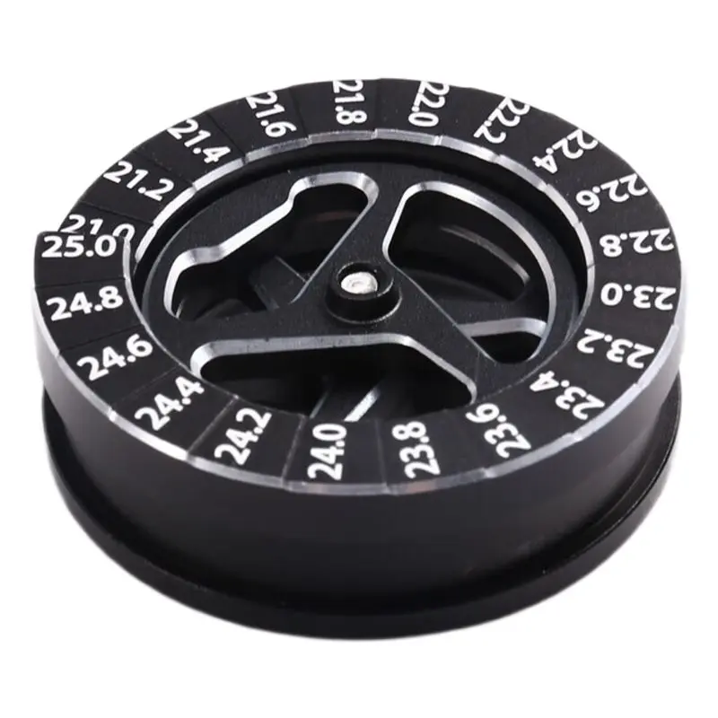 ABUM-2X RC Circle Droop Gauge Stroke Gauge Adjustable Adjuster Measuring Ruler For 1/10 RC Car Repair Tools