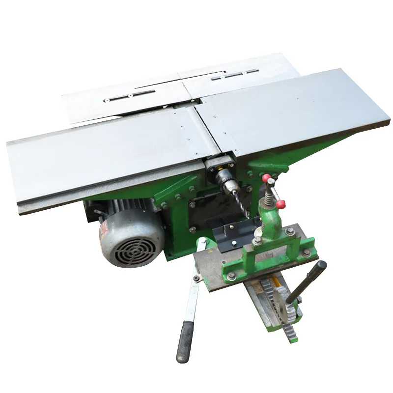 

M292E5 3-in-1 Multifunctional Flat Press Planer, Multi-purpose Square Hole Woodworking Combined Machine for Sawing