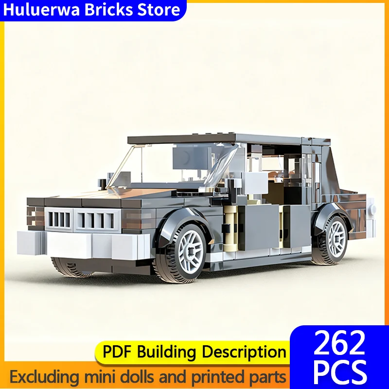 

Модель скоростного гоночного автомобиля MOC, строительные кирпичи, флексовый лимузин, модульная технология, детские праздничные подарки, сборные игрушки, костюм