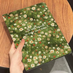 Ipad Accessories Cover Funda for Ipad Pro 11โ Case 10.2 7th 8th 9th Gen Ipad Mini 6th Generation 2021 Oil Painting Flower Shell