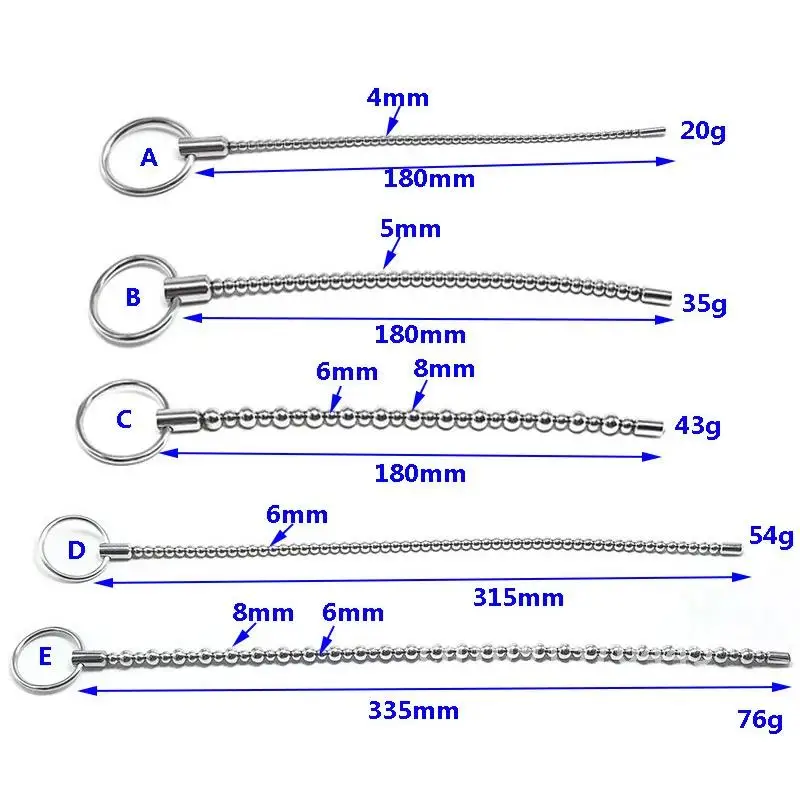Rvs Urethrakatheter Penis Plug Urethrale Geluid Metalen Dilatator Paard Oog Stimulatie Volwassen Speeltjes voor Mannen Gay