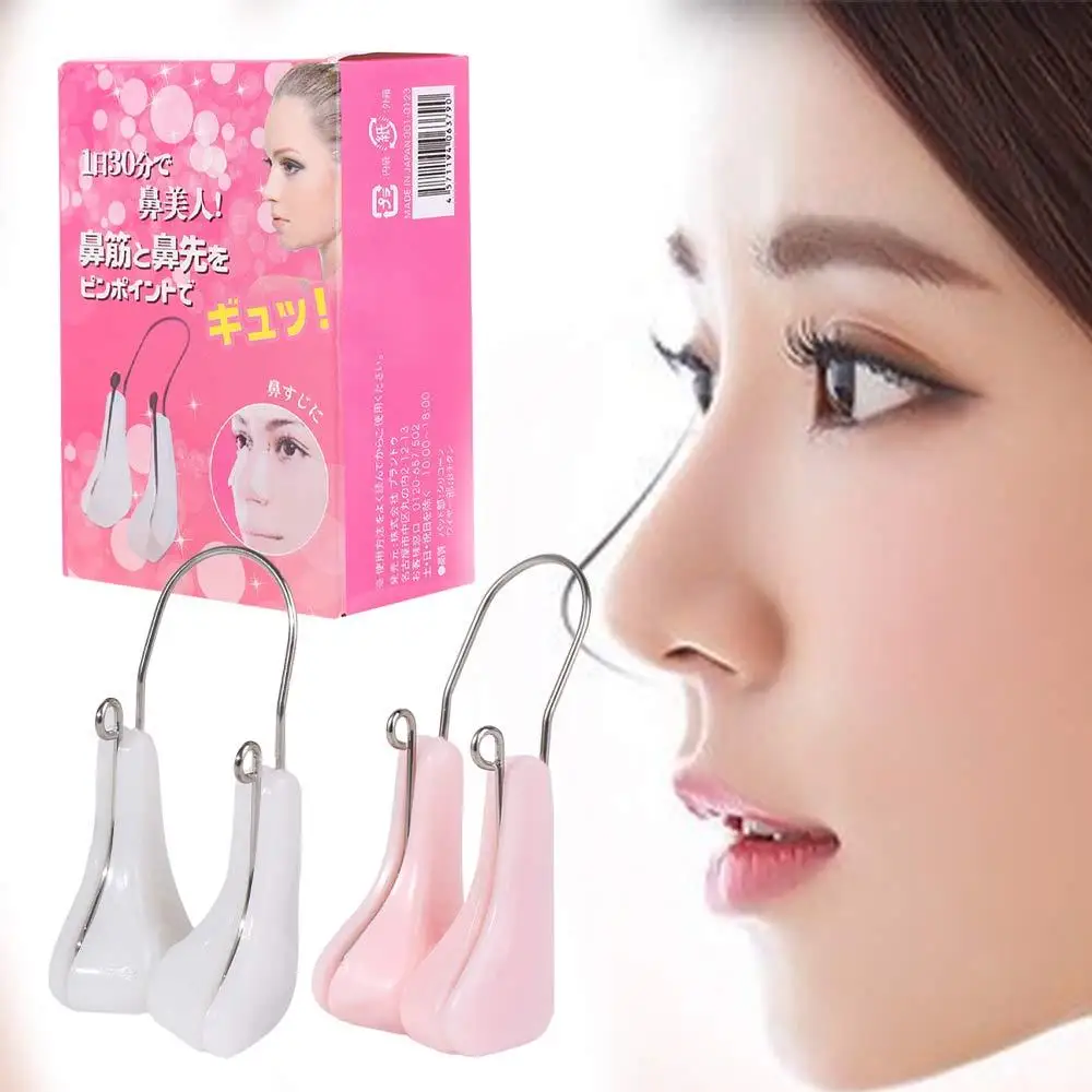 

Slimming Massager Bridge Lifting Up Beauty Tool Nose Straightener Nose Shaper Clip Nose Lift-Up Shaper Silicone Nose Lifter