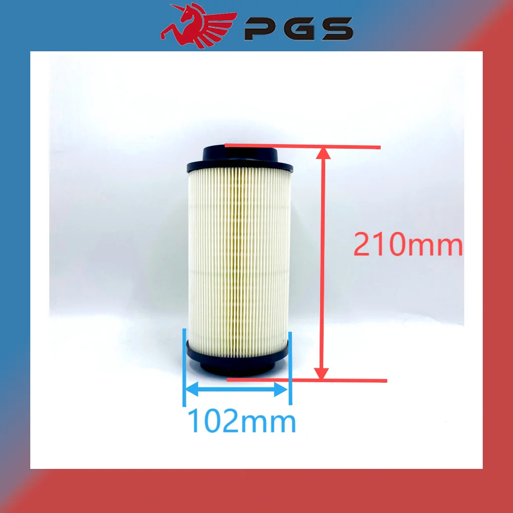 PGS Air Filter Paper para Polaris ATV Sportsman Scrambler 450, papel de filtro ABS, 7080595, 7082101, 3088387, 1253114, 5811633