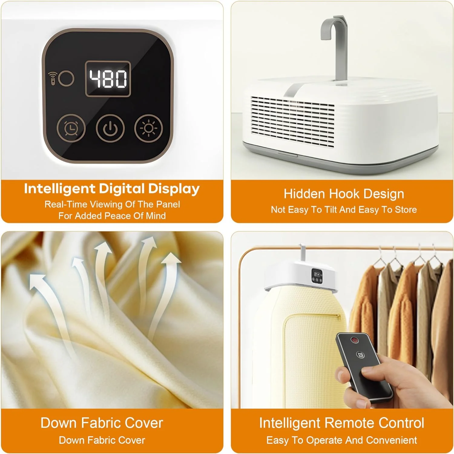 Портативная сушилка для одежды - Модернизированная циклическая сушилка - Портативные сушилки для квартир, караванов, путешествий, дома - маленькие, сушилка для света Cl