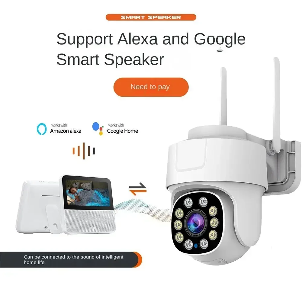 5MP PTZ Tuya Wifi Camera 10X Zoom Smart Outdoor Home Security Video Wireless IP Cam AI Auto Human Tracking Security Protection - Image 6