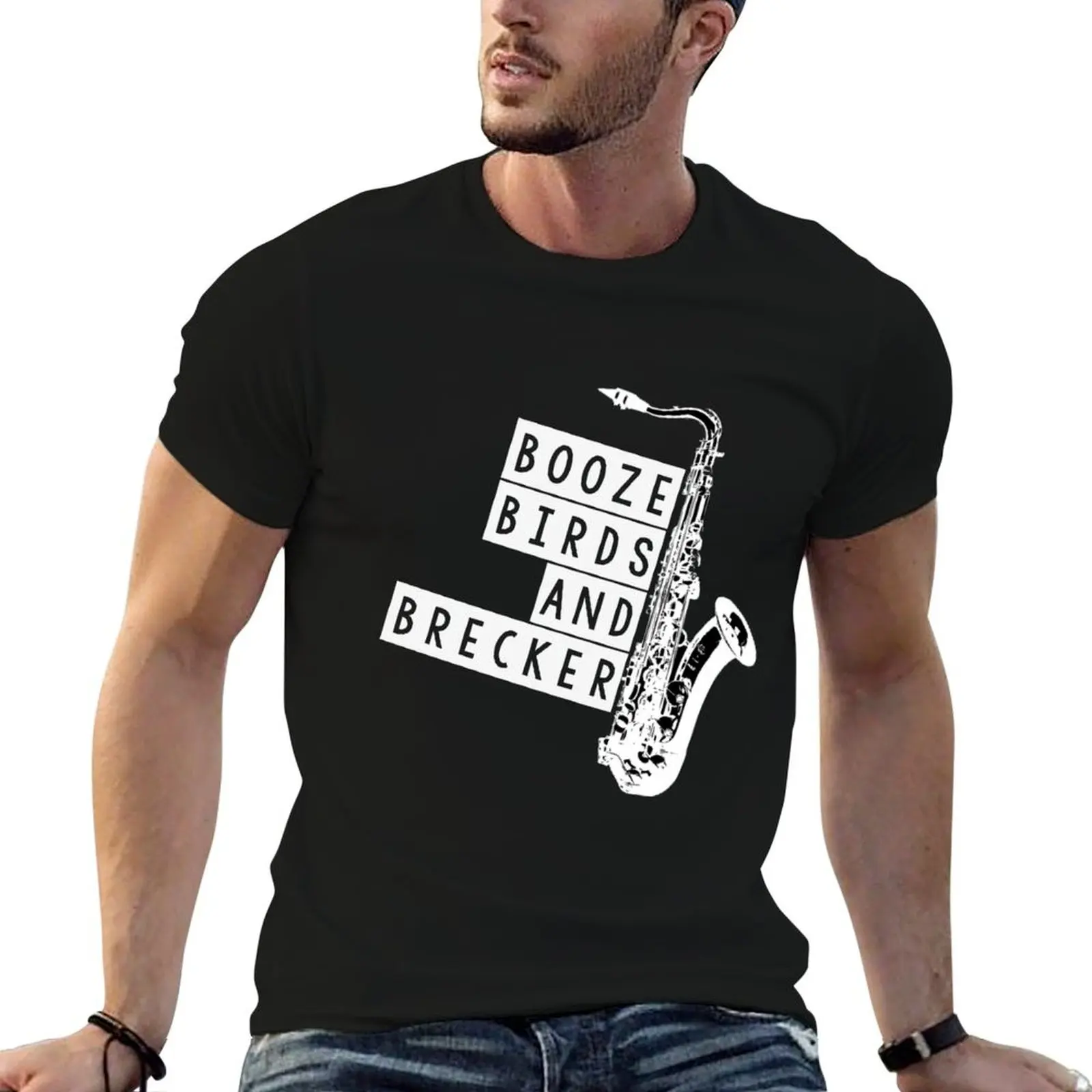 

t and shirt g T-Shirt shirts for men t man luxury Birds, Booze, man Brecker