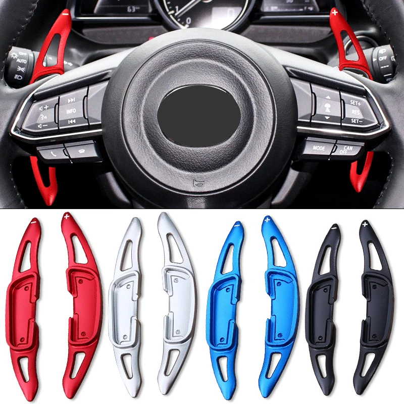 

For Mazda Shift Paddle Mazda 2 3 Axela 2014-2018 6 Atenza CX-3 CX-4 2013 CX-5 MX-5 DSG Car Steering Wheel Shifter Paddles