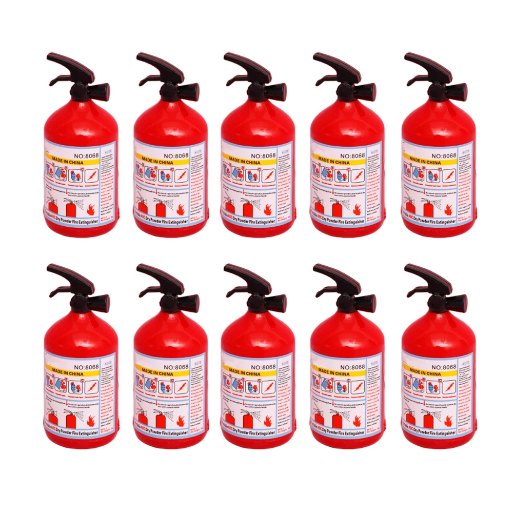 

10pcs Fire Extinguisher Pencil Sharpener Creative Funny Stationery School Desk Writing Tool Realistic Design Students
