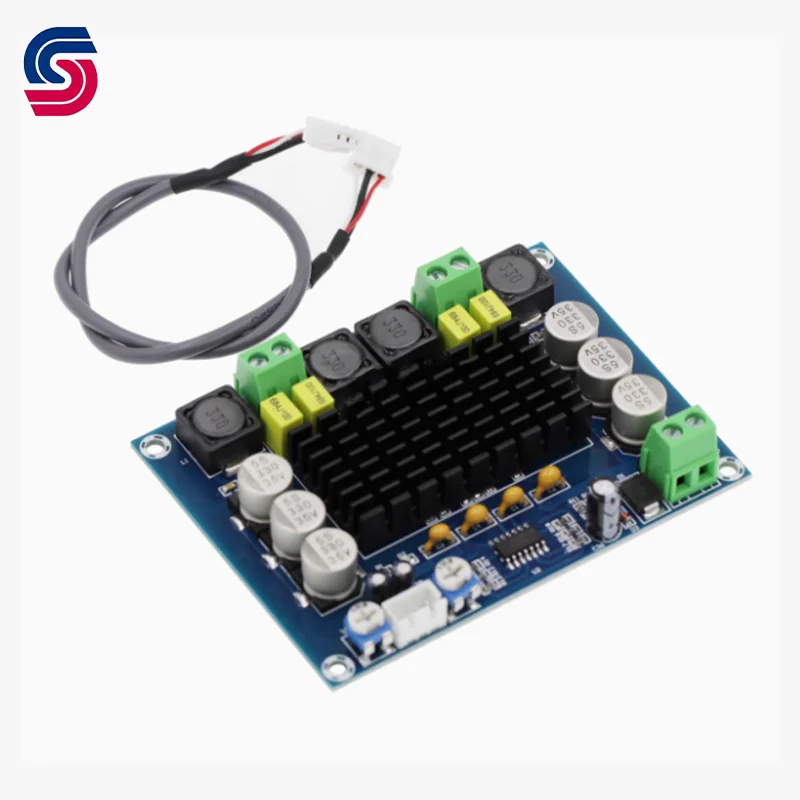 XH-M543 High power digital power amplifier board TPA3116D2 audio amplifier module Class D dual channel 2*120W