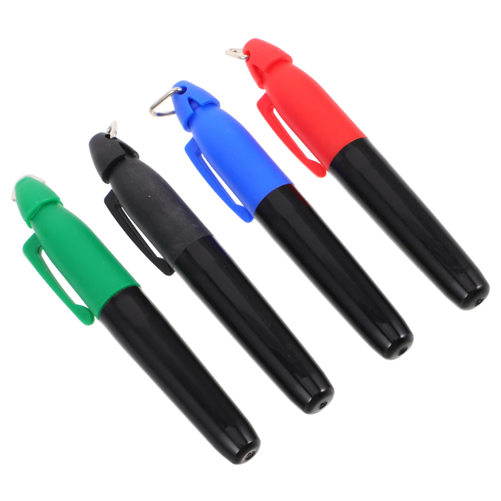 

4PCS Golf Ball Line Marker Pens with Triangle Hook Design Golf Ball Alignments Putting Marking Marker Golf Alignment Tools for G