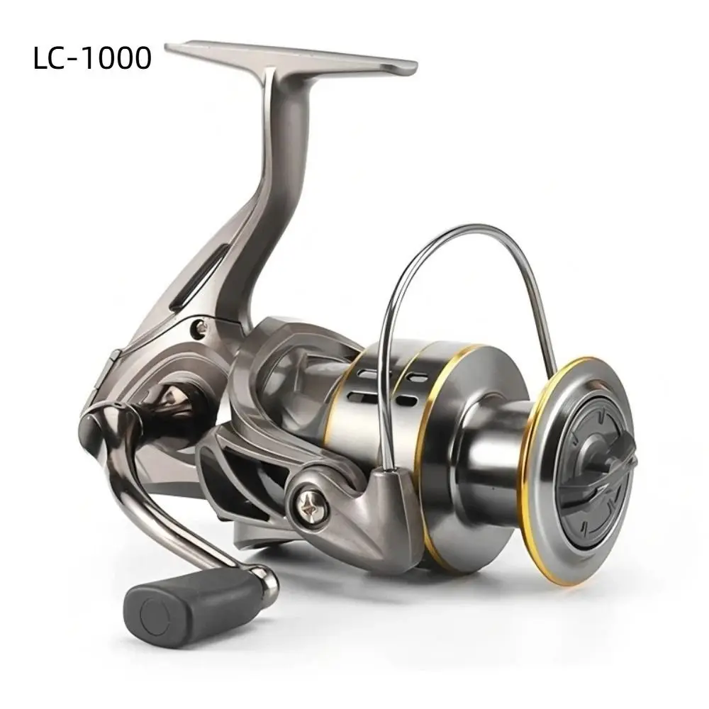 Max Drag 30KG Angelrolle mit Rechts-/Linksgriff, No-Gap-Design, Spinnrolle, weicher Gummigriff, Metallspule – Detail 4