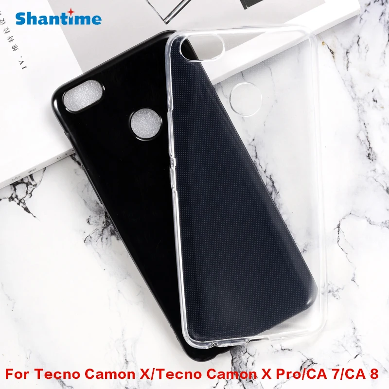 For Tecno Camon X/CA 7/CA 8/X Pro Pudding Silicone Phone Protective Back Shell For Tecno Camon X/CA 7/CA 8/X Pro Soft TPU Case