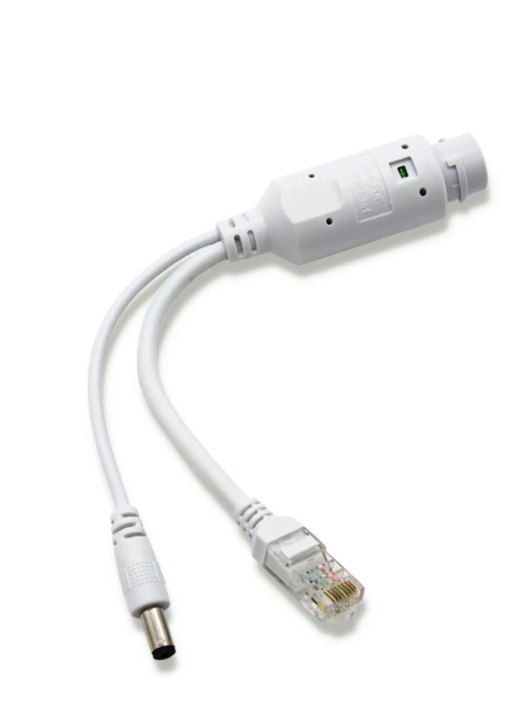 Standard POE Splitter 24V Convert Into  Cable Power Divider 12V 2A  Supply Separator