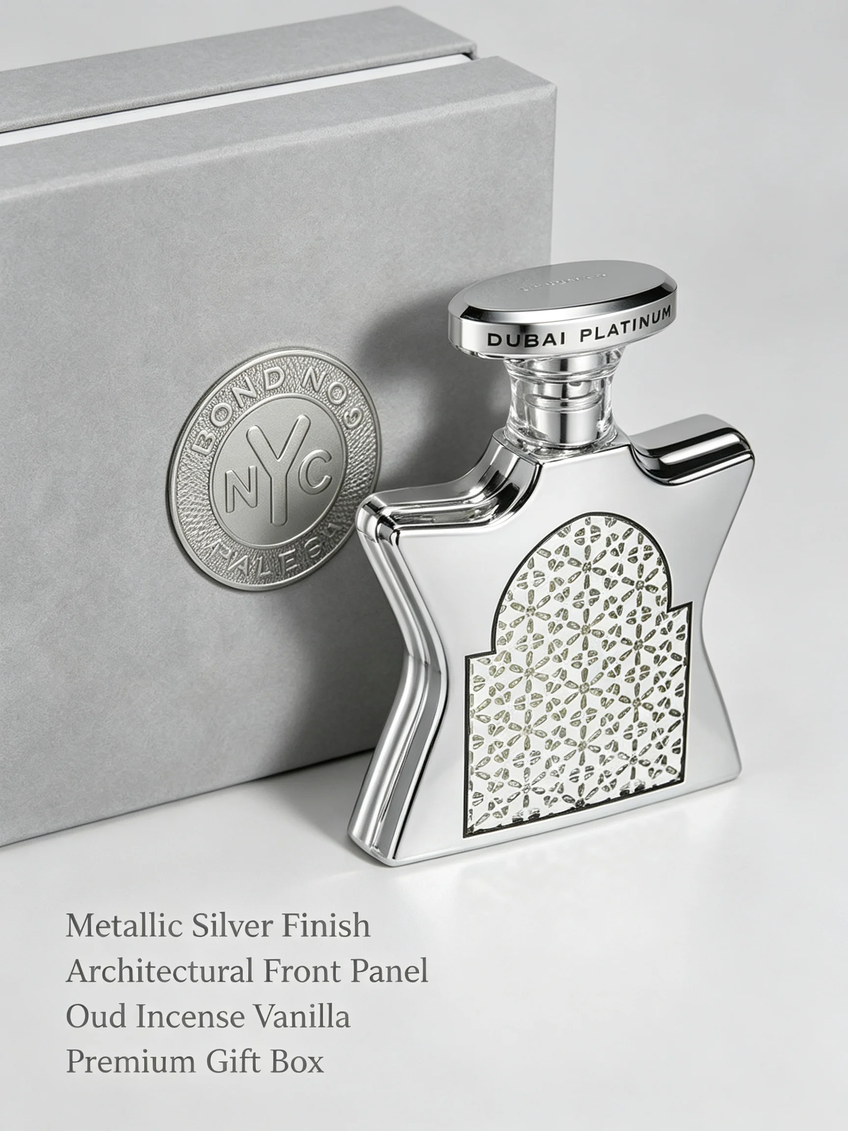 Bond No. 9 Dubai Platinum EDP - Unisex Perfume - 100ml/3.38fl oz