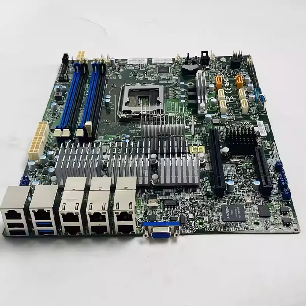 

X10SLH-N6-ST031 1U 2U single-socket motherboard DDR3