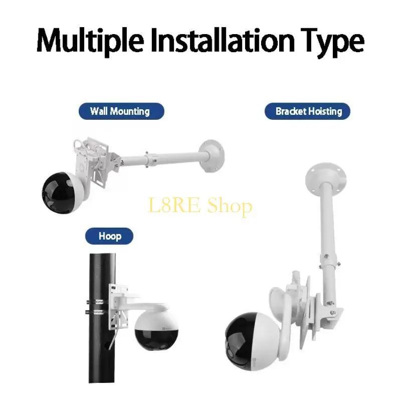 L8RE Практические вертикальные монтажные камеры. Ссылки камеры держатель камеры крепление металлическая текстура для наблюдения