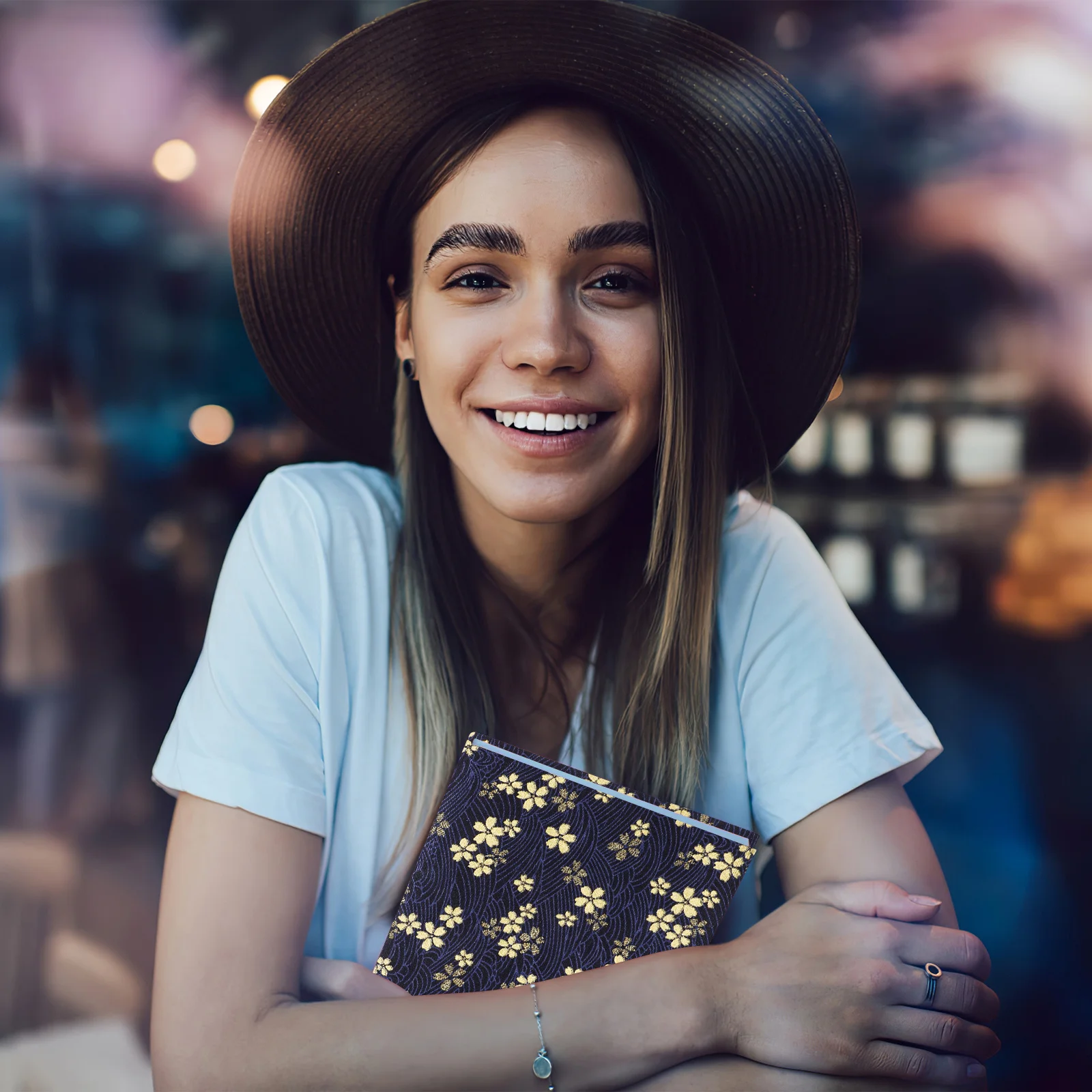 Stylish Handmade Book Cover Cloth Sleeve for Students Protective Textbook Case Decorative Notebook Shield Unique Gift Idea