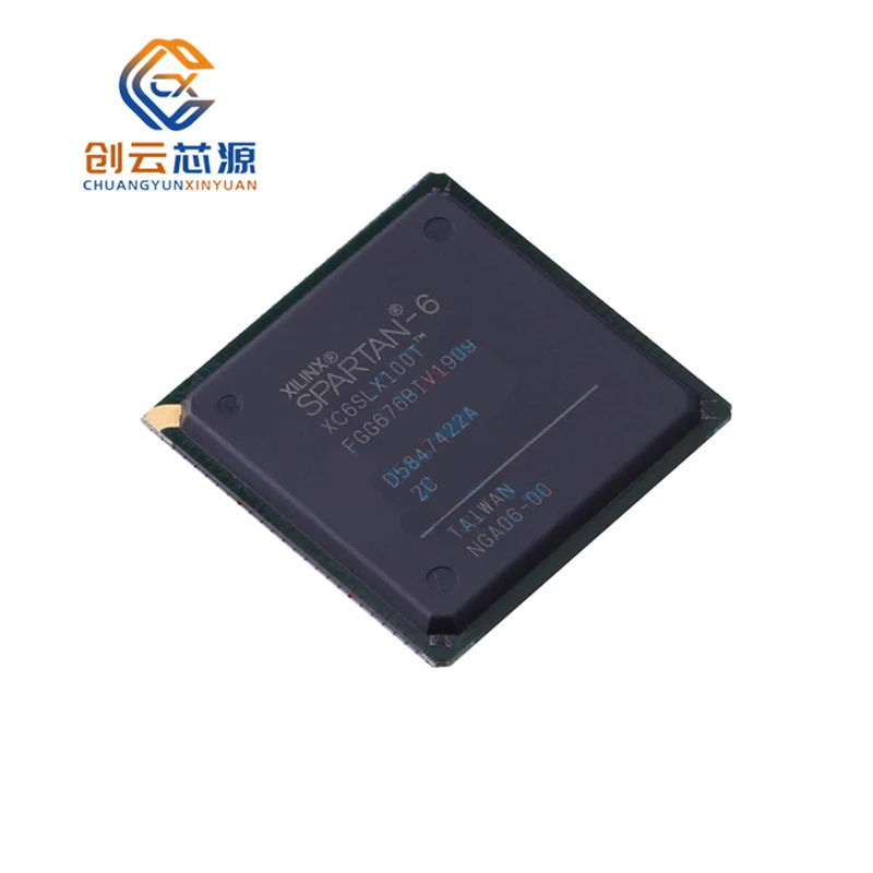 1pcs New 100% Original XC6SLX100T-2FGG676C Integrated Circuits Operational Amplifier Single Chip Microcomputer FBGA-676