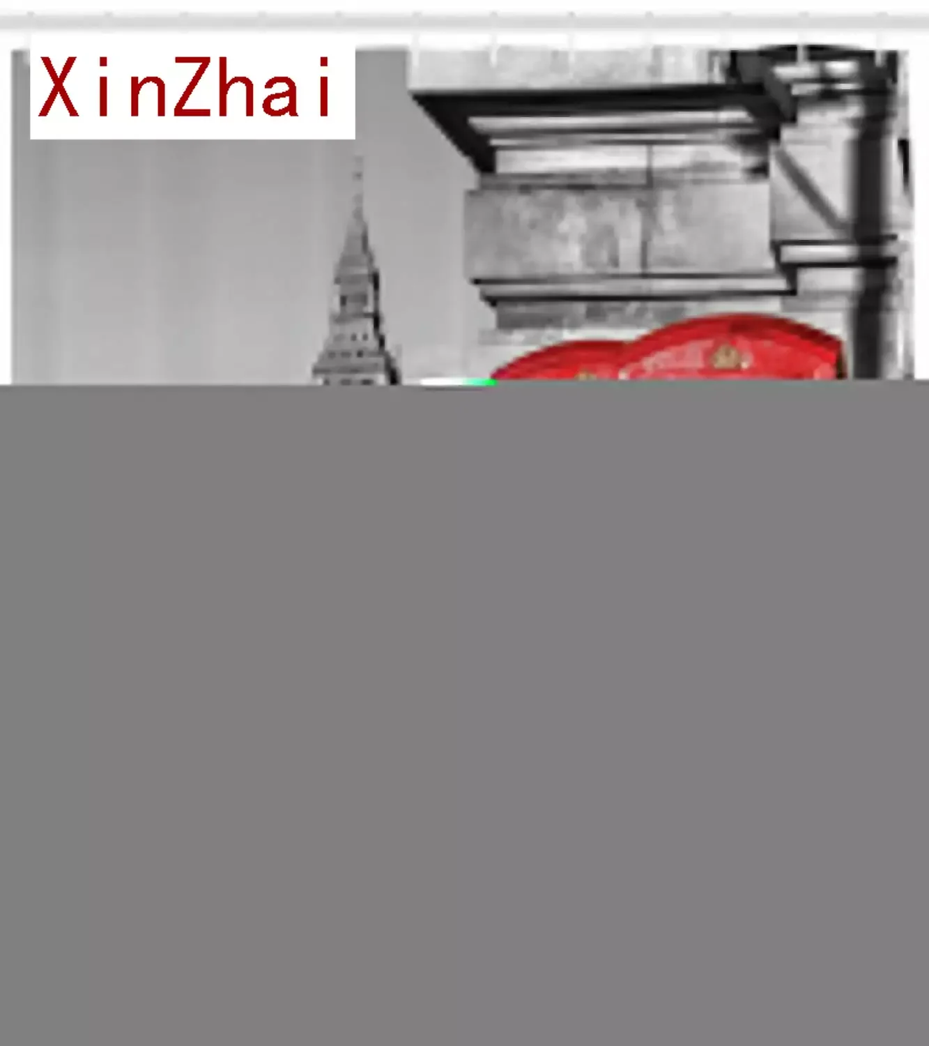 

Лондонская телефонная будка уличная культура Англия Ретро Печать душевая занавеска набор