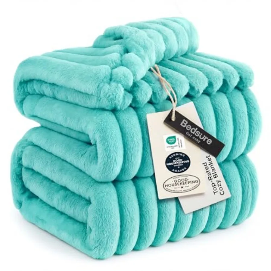 

GentleSoft Size for Bed - Cozy Soft Blankets for Women, Cute Small Fleece s for Girls, Birthday Gifts for Women,,102x96 Inch