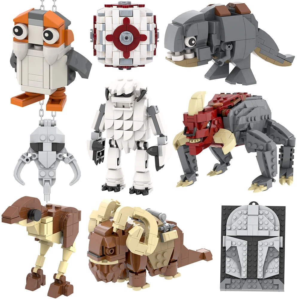 MOXXI MOC фильм планета война военные существа роботы фигурку модель строительный блок комплект для наборов игрушки для взрослых для детей подарок
