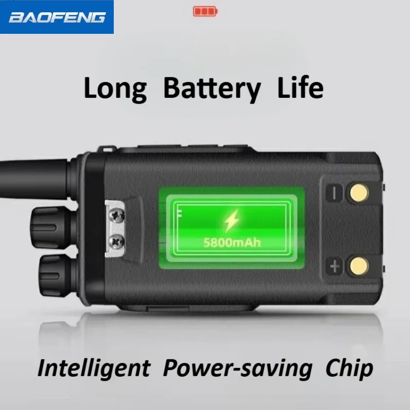 Baofeng BF-V8 جهاز اتصال لاسلكي صغير صغير نموذج عالي الطاقة في الهواء الطلق جهاز اتصال لاسلكي فندق ومول متاح راديو ثنائي الاتجاه