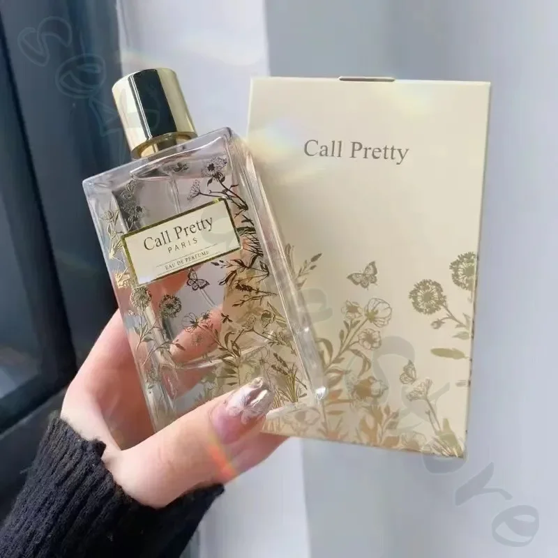 Call Pretty-fragancia de jazmín rosa para mujer, Perfume de larga duración, desodorante fresco y elegante, Perfume de alta gama, 50ml