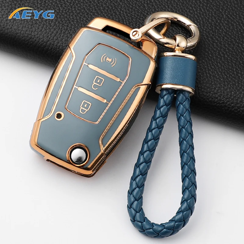 Модный мягкий чехол для автомобильного ключа из ТПУ для SsangYong Kyron 2 Sanka Actyon Korando Tivoli 2020 Musso Korea, автоаксессуары
