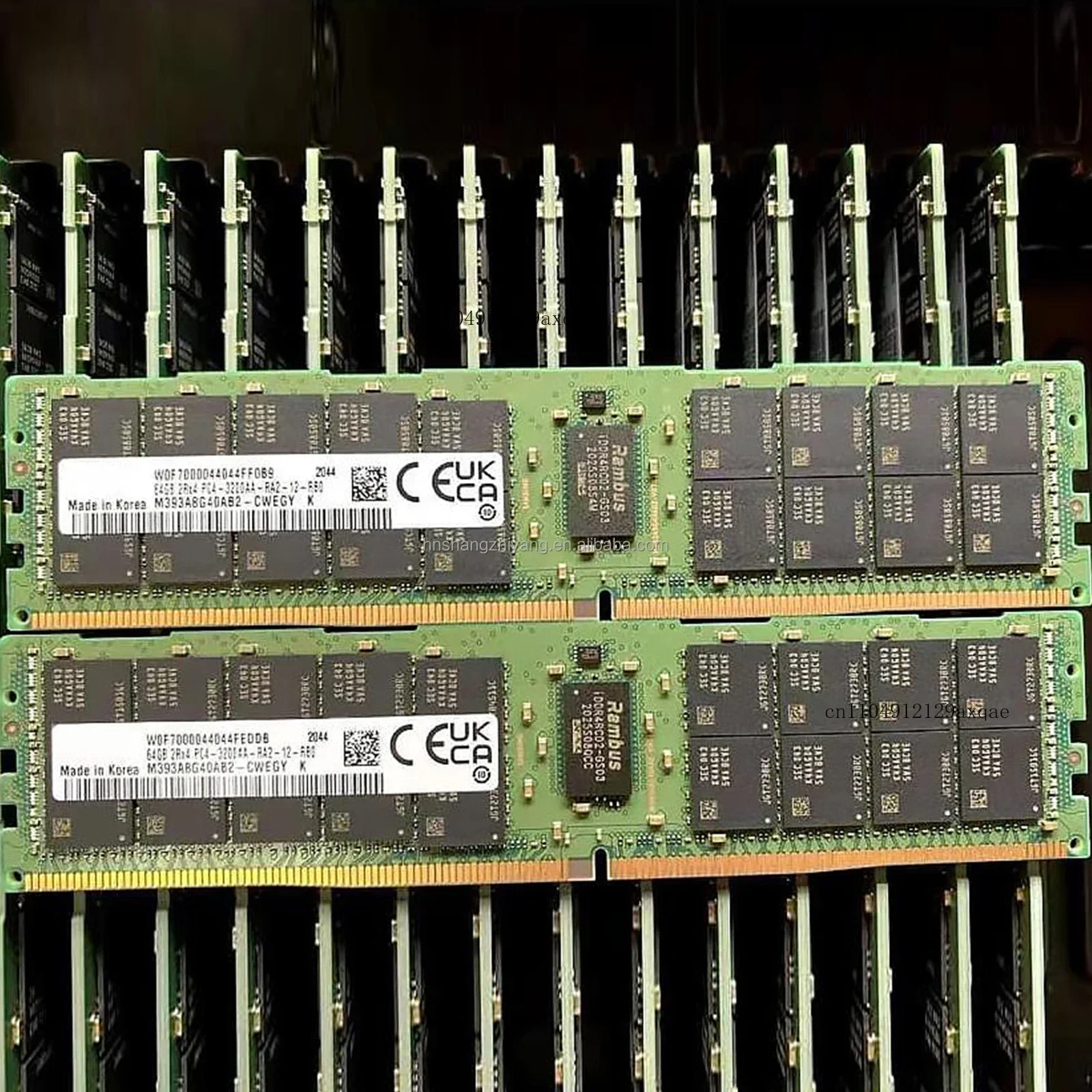Computer Use 64GB 128G 3200Mhz Frequency M393A8G40AB2-CWE 64GB DDR4 Pc4 3200 ECC REG Rdimm Server Memory Good Price Desktop