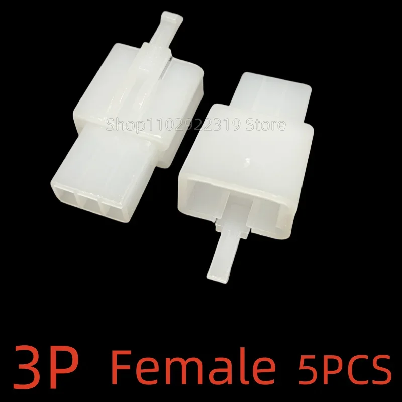 5/5pcs 2.8mm 2/3/4/6/9 pin Automotive 2.8 Electrical wire Connector Male Female cable terminal plug Kits Motorcycle ebike car