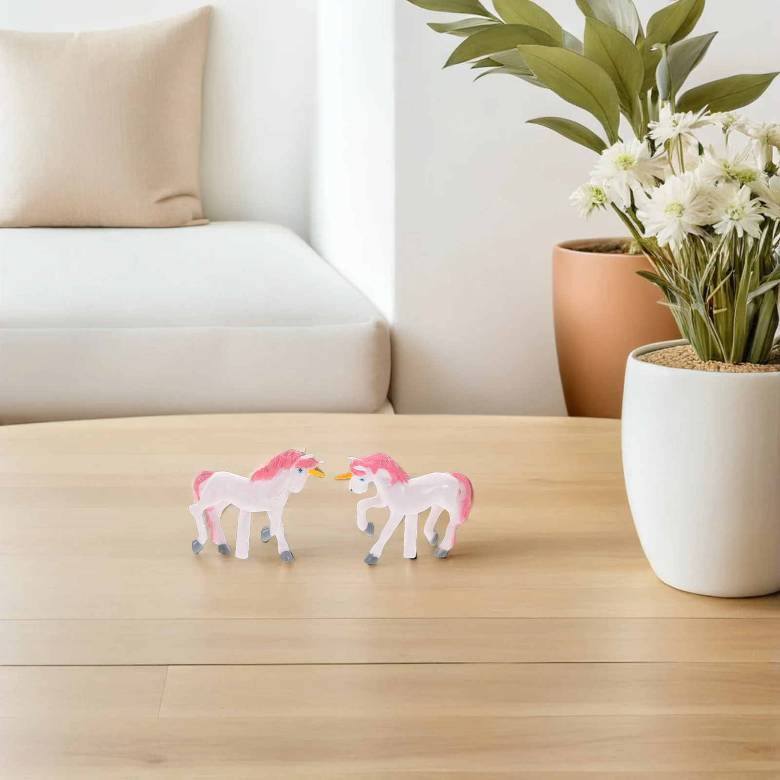 

4Pcs Music Box Decoration Whimsical Unicorn - Portable Craft Accessory for DIY Melody Box, Fairy Tale Themed Decor