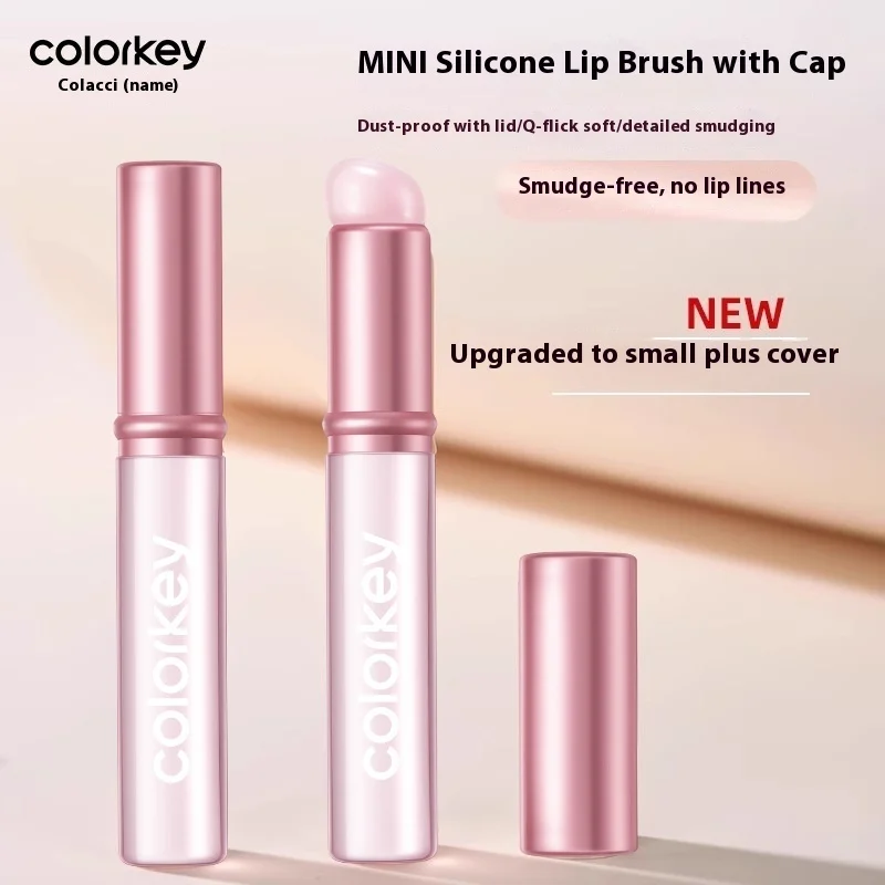 Colorkey لينة سيليكون الشفاه فرشاة هلام ماكياج خلاط كريم السائل ماكياج قضيب أدوات ماكياج الكنتوري مزج أداة #2