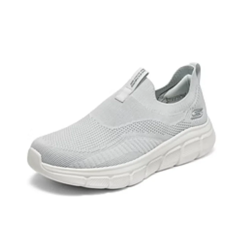 Skechers Bob's Abrasion Resistant Breathable Abrasion Resistant Breathable Low top Casual Running Shoes Men's Gray 118107-GRY view 4