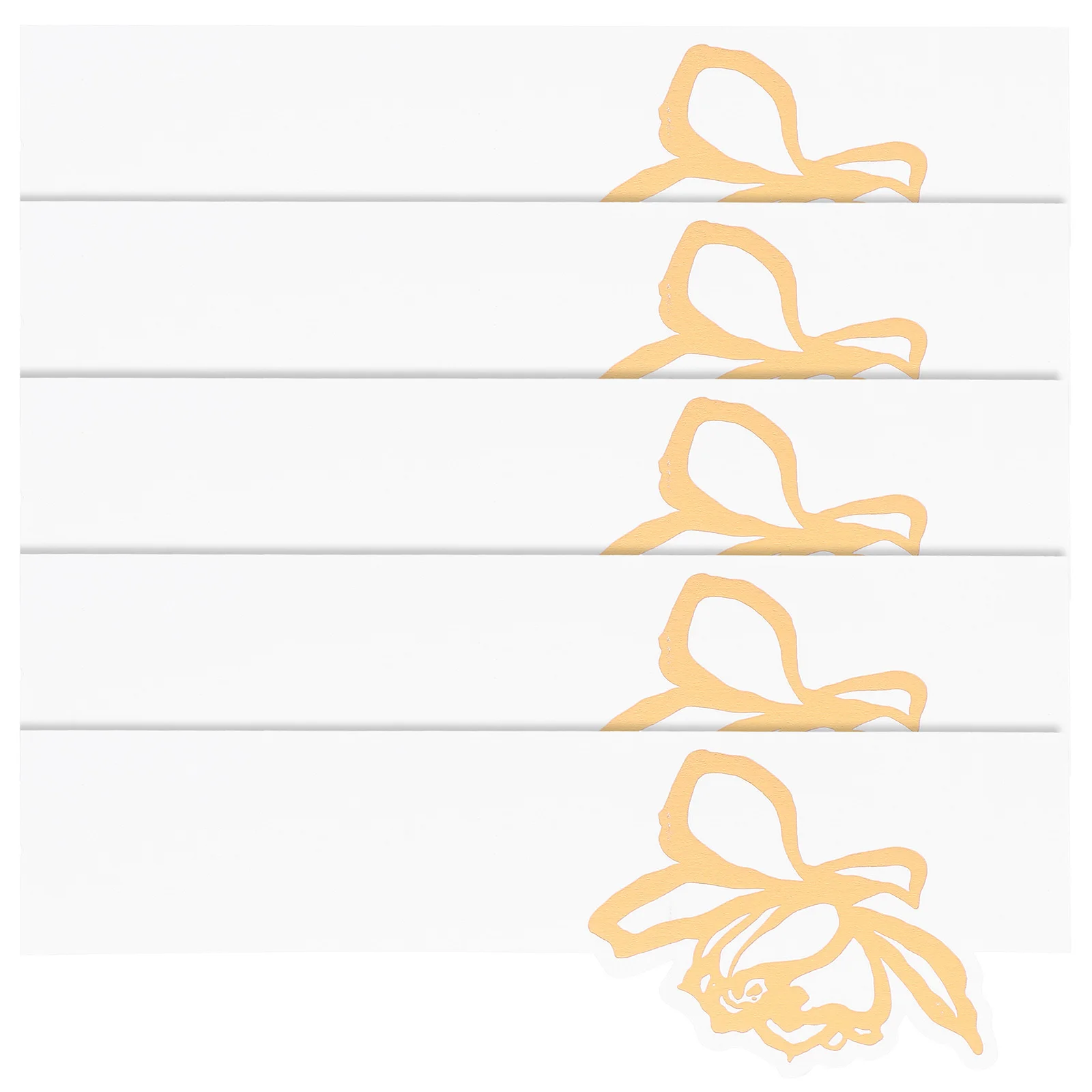 

5Pcs Perfume Testing Paper Fragrance Strips Safe for Aromatherapy Essential Oils Creative Bookmarks and Scent